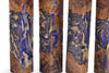 Cactus Juice stabilized hybrid pen blanks with alumilite resin. 