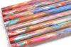 Multicolored kitless pen blank rods