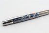 Blue and Gold Twist Ballpoint Pen