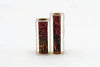 Red/Orange/Black Fissure Jr. Series Pen Blank